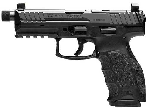 <span style="font-weight:bolder; ">Heckler</span> & Koch VP9 Tactical OR Pistol 9mm Luger 4.7" Barrel 17Rd Black Finish