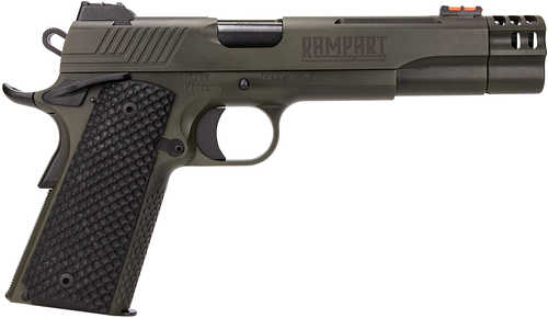 Click to see larger image. Kimber Rampart Pistol 38 Super 5" Barrel 9Rd OD Green Finish