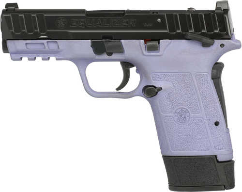 <span style="font-weight:bolder; ">Smith</span> & Wesson Equalizer Pistol 9mm Luger 3.67" Barrel 15Rd Black Slide Orchid Finish