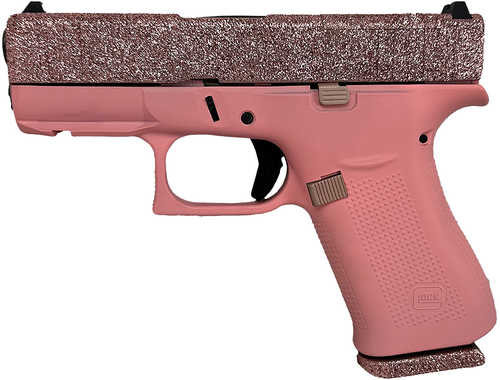 Glock G43X MOS Pistol 9mm Luger 3.41" Barrel 10Rd Pink Finish