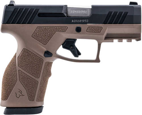Click to see larger image. Taurus GX2 Pistol 9mm Luger 3.37" Barrel 13Rd Black Slide Brown Finish