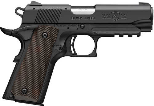 Browning 1911-22 Black Label Pistol 22 Long Rifle 3.63" Barrel 10Rd Black Finish