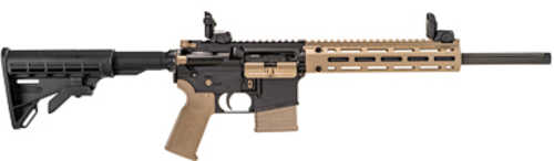 Tippmann Arms M4-22 LTE Accent Rifle 22 Long Rifle 16" Barrel 10Rd Black With Flat Dark Earth Finish