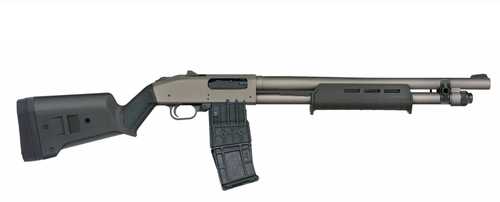 Mossberg 590M Professional Shotgun 12 Gauge 18.5" Barrel 10Rd Tungsten Finish