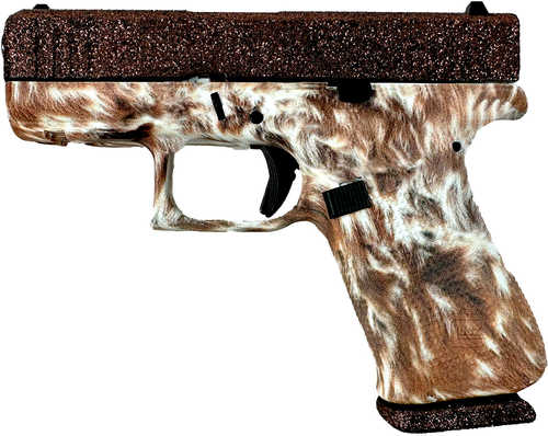 Glock G43X Pistol 9mm Luger 3.41" Barrel 10Rd Twilight Slide Longhorn Cerakote Finish