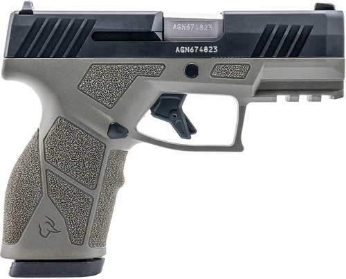 Taurus GX2 Pistol 9mm Luger 3.37" Barrel 10Rd Black Sldie OD Green Finish