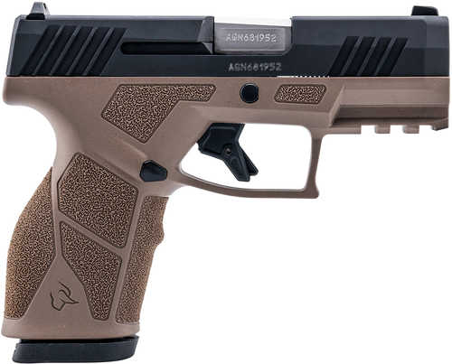 Click to see larger image. Taurus GX2 Pistol 9mm Luger 3.37" Barrel 10Rd Black Slide Brown Finish