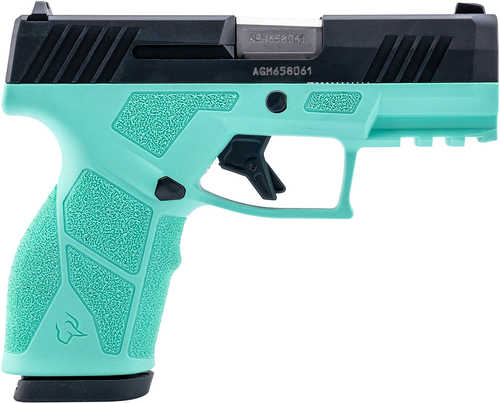 Taurus GX2 Pistol 9mm Luger 3.37" Barrel 10Rd Black Slide Cyan Blue Finish