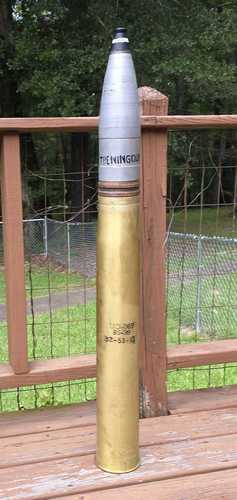 Soviet 85mm Inert Drill Round Powerful cannon round