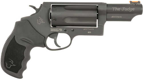 Taurus Judge T.O.R.O. Compact Revolver .45 LC/.410 Gauge 3" Barrel 5 Round Capacity Black Rubber Grips Blued Finish