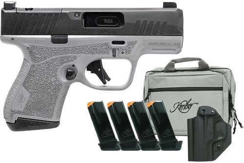 Kimber R7 Mako Bundle Sub-Compact 9mm Luger 3.37" Barrel Optic Ready Gray Polymer Frame