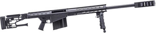 Thompson TAO50 50 BMG 10+1 29" Black Anodized Threaded Barrel, Black Anodized Picatinny Rail Receiver w/Engraved Logo