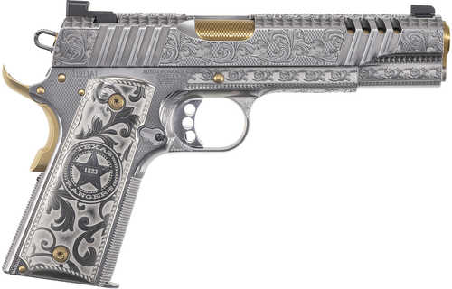 Auto-Ordnance Texas Ranger Special Edition 45 ACP 7+1 5" Gold Plated PVD