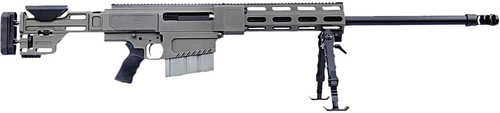 HM Defense HM50B2 Gen 2 50 BMG 10+1 29.25" Black Cerakote Match Grade Threaded Barrel, Tungsten Cerakote Picatinny Rail Aluminum Receiver, HM Precision Adj Tungsten Cerakote Aluminum Stock, Tactical Super Ambi Grip