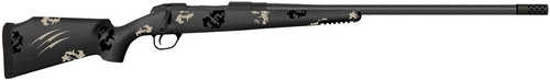 Fierce Firearms Carbon Rage Full Size 7mm PRC 3+1 22" Black Carbon Fiber Threaded Barrel, Black Cerakote Stainless Steel Drilled & Tapped Receiver, Picatinny Rail Forend, Urban Camo Monte Carlo Carbon Fiber Stock, Right Hand