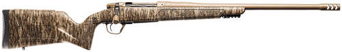 Christensen Arms Evoke Rifle 25 Creedmoor 4+1 22" Flat Dark Earth Cerakote Threaded Barrel & Steel Drilled & Tapped Receiver, Mossy Oak Bottomland Polymer Stock