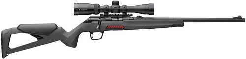 Winchester Repeating Arms Xpert w/Optic Full Size 17 WSM 8+1 16.50" Matte Black Threaded Sporter Barrel, Drilled & Tapped Steel Receiver, Gray Synthetic Molded Stock, Vortex Crossfire II 2-7x32mm Scope