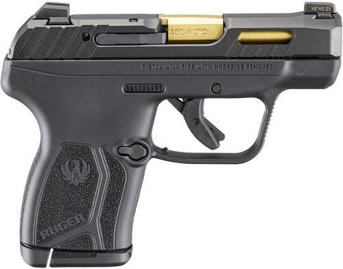 Ruger LCP Max Compact Frame 380 ACP 10+1 2.80" Black Nitride Barrel, Black Nitride Alloy Steel Serrated Slide, Black Polymer Frame Textured Grip