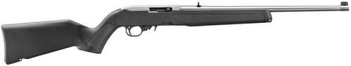 Ruger 10/22 22 LR 10+1 18.50" Satin Stainless Steel Barrel & Drilled & Tapped Receiver, Black Fixed w/M-LOK Polymer Stock