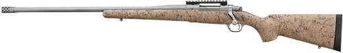Ruger Hawkeye FTW Hunter Full Size 6.5 PRC 4+1 24" Matte Stainless Threaded Barrel, Picatinny Rail Stainless Steel Receiver, Speckled Tan/Black HS Precision Synthetic Stock, Left Hand