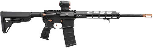 Sig Sauer M400 5.56 NATO 10+1 16" Black Nitride Threaded Barrel, Black Anodized w/Rose Gold Controls Picatinny Rail Aluminum Receiver, M-LOK Handguard, Magpul SL Telescoping Black Polymer Stock, Reduced Angle Grip, Sig ROMEO5 GENII