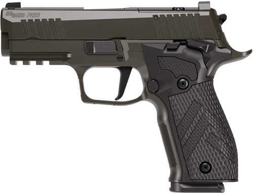 Sig Sauer P226X Legion Carry Frame 9mm Luger 10+1 3.80" Black Bull Barrel, Legion Gray Cerakote Stainless Steel Optic Ready/Serrated Slide, Legion Gray Cerakote Aluminum Frame w/Picatinny Rail, SAO
