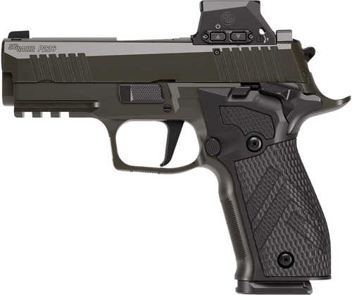 Sig Sauer P226X Legion w/Optic Carry Frame 9mm Luger 18+1 3.80" Black Bull Barrel, Legion Gray Cerakote Stainless Steel Optic Ready/Serrated Slide, Legion Gray Cerakote Aluminum Frame w/Picatinny Rail, SAO, ROMEOX Pro