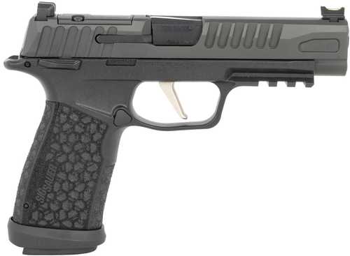Sig Sauer P365 Fuse Compact 9mm Luger 17+1 4.30" Black DLC Barrel, Black Nitron Stainless Steel Optic Ready/Serrated Slide, Black Stainless Steel Frame w/Picatinny Rail, Black LXG Grip