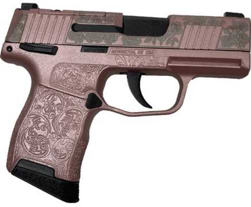 Sig Sauer "Gun & Roses" P365 Optic Ready Handgun 9mm Luger 10Rd Magazines(2) 3.1" Barrel X-Ray 3 Sights Manuel Safety