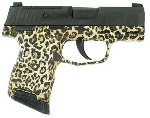 Sig Sauer "LeopaRd Print" P365 Optic Ready Handgun 9mm Luger 10Rd Magazines(2) 3.1" Barrel X-Ray 3 Sights Manual Safety