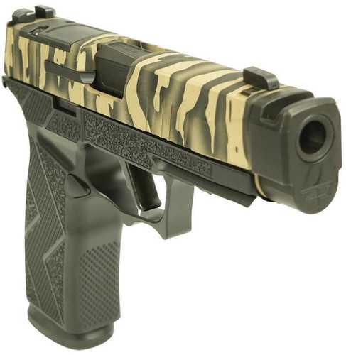 Sig Sauer P365 "Tiger Stripe Black" XMACRO TACOPS Handgun 9mm Luger 17rd Magazines(4) 3.7" Barrel