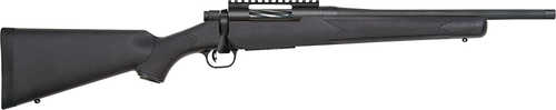 Mossberg Patriot Carbine 308 Win 5+1 16.25" Matte Blued Threaded Bull Barrel, Matte Blued Picatinny Rail Receiver, Black Fixed Synthetic Stock
