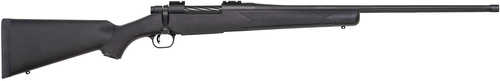 Mossberg Patriot Carbine 300 Win Mag 5+1 20" Matte Blued Threaded Bull Barrel, Matte Blued Drilled & Tapped Receiver, Fixed Black Synthetic Stock