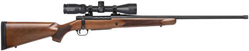 Mossberg Patriot w/Optic Full Size 350 Legend 4+1 22" Matte Blued Fluted Threaded Barrel, Matte Blued Drilled & Tapped Receiver, Walnut Fixed Stock, Vortex Crossfire II 3-9x40mm Scope