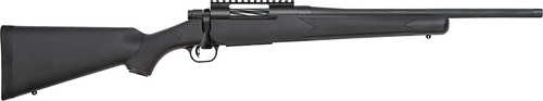 Mossberg Patriot Carbine 350 Legend 5+1 18" Matte Blued Threaded Bull Barrel, Matte Blued Picatinny Rail Receiver, Black Fixed Synthetic Stock