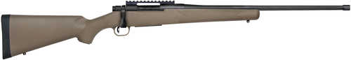Mossberg Patriot Predator Full Size 350 Legend 4+1 20" Matte Blued Fluted Threaded Barrel, Matte Blued Picatinny Rail Receiver, Fixed Flat Dark Earth Synthetic Stock