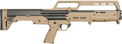 Kel-Tec KS7 G2 Bullpup Frame 12 Gauge Pump 3" 6+1 18.50" Black Steel Barrel, Tan Receiver, M-LOK, Tan Polymer Stock & Grip