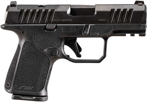 Rost Martin RM1S Sub-Compact 9mm Luger 15+1 3.60" Black Match Grade Barrel, Black Nitron Steel Optic Ready/Serrated Slide, Black Polymer Frame w/Picatinny Rail, Textured Grip, RMR Footprint, Ambidextrous