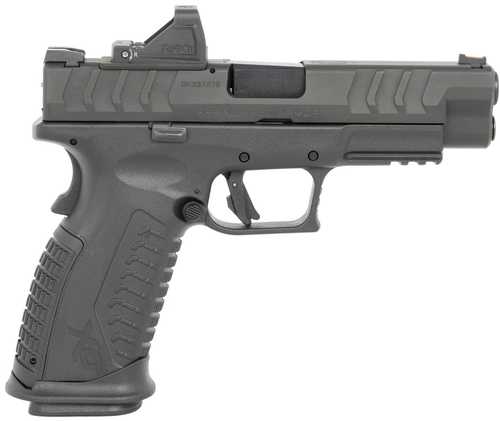 Springfield Armory XD-M Elite OSP Gear Pac Full Size 10mm Auto, 16+1 4.50" Black Melonite Match Grade Barrel & Optic Ready/Serrated Steel Slide, Black Polymer Frame w/Picatinny Rail, Adaptive Textured Grip, Ambidextrous