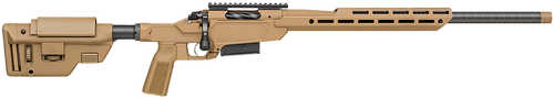Springfield Armory 2020 Heatseeker 6.5 Creedmoor 5+1 22" Carbon Fiber Threaded Barrel, Coyote Brown Cerakote Stainless Steel Receiver w/Picatinny Rail, M-LOK Handguard, Bravo B5 CPS Coyote Brown Polymer Stock, B5 P Type 23 Grip