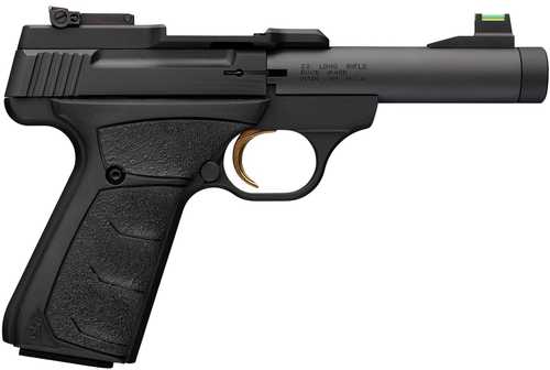 Browning Buck Mark Micro Bull SR 22 LR 10+1 4.40" Matte Black Threaded Bull Barrel, Matte Black Alloy Frame, Black Overmolded UFX Grip, RMSc Footprint