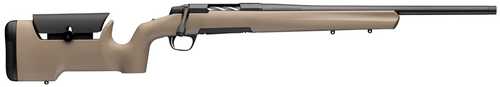 Browning X-Bolt 2 Special Max LR SPR Full Size 6.5 Creedmoor 4+1 18" Matte Black Heavy Sporter Threaded Barrel, Matte Black Steel Drilled & Tapped Receiver, Flat Dark Earth/Black Adjustable Max Synthetic Stock, Right Hand