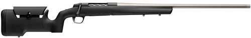 Browning X-Bolt 2 Special Max LR SPR Full Size 7mm PRC 3+1 24" Matte Stainless Heavy Sporter Threaded Barrel, Matte Stainless Stainless Steel Drilled & Tapped Receiver, Black Adjustable Max Synthetic Stock, Right Hand