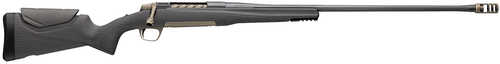 Browning X-Bolt 2 Pro Full Size 7mm Rem Mag 3+1 26" Matte Blued Spiral Fluted Threaded Barrel & Drilled & Tapped Steel Receiver, Bronze Bolt, Picatinny Rail Forend, Adj Comb Black Carbon Fiber Stock
