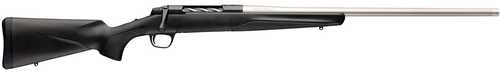 Browning X-Bolt 2 Special LR Full Size 6.8 Western 3+1 24" Matte Stainless Threaded Barrel, Matte Stainless Steel Drilled & Tapped Receiver, Black Adj Comb & LOP Synthetic Stock Right Hand