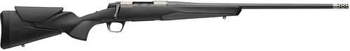 Browning X-Bolt 2 Hunter Full Size 300 Win Mag 3+1 26" Matte Blued Threaded Sporter Barrel, Matte Gray Cerakote Drilled & Tapped Steel Receiver, Adj Vari-Tech Matte Black Composite Stock, Radial Muzzle Brake
