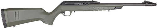 Derya Firearms TM22 Standard Full Size 22 LR 10+1 18" Black Target Barrel, Black Anodized Aluminum Receiver w/Picatinny Rail, OD Green Adjustable Polymer Stock