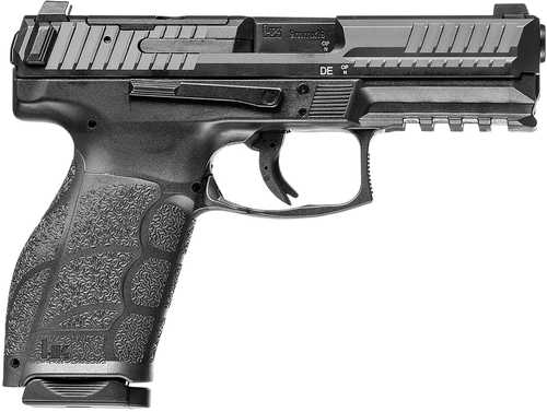HK VP9A1 X Crossover 9mm Luger 20+1 4.09" Black Polygonal Rifled Barrel, Black Steel Optic Ready/Serrated Slide, Black Polymer Frame w/Picatinny Rail, Interchangeable Backstrap Grip, Ambidextrous
