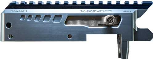 Tactical Solutions, X-Ring VR Gen 2 Receiver, Semi-automatic, 22 LR, Matte Finish, Silver