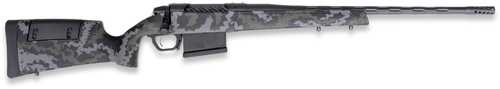 Weatherby 307 Range XP 2.0 338 WEATHERBY RPM 5+1 24" Graphite Black Cerakote Threaded Barrel & Steel Drilled & Tapped Receiver, Black w/Gray & Green Sponge Accents, Adj Cheek Piece & LOP Synthetic Stock
